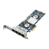 Broadcom BCM5709C Controller  4x RJ-45  GbE (10/100/1000Mbps)  PCIe  TOE/iSCSI HBA