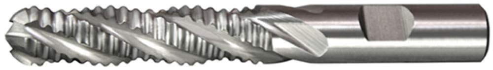 Alfa Tools REM50891 1-1/4 X 6-1/2 6フルートボールノーズラフリングエンドミル