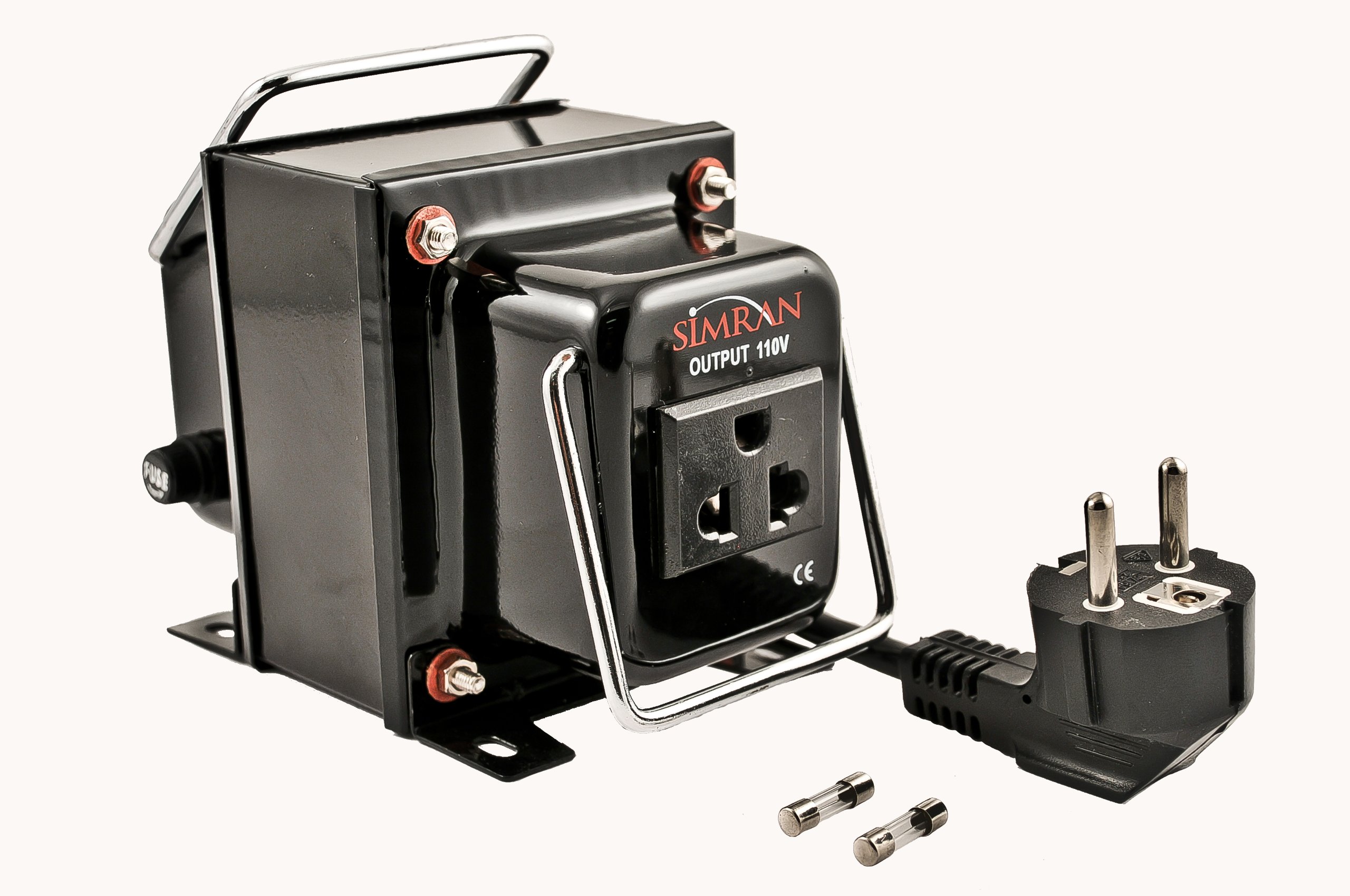 Simran THG-500 ステップダウン電圧変圧器 500ワット AC 220 / 240ボルトから110ボルト 5000 Watt THG-5000 1｜global研究所