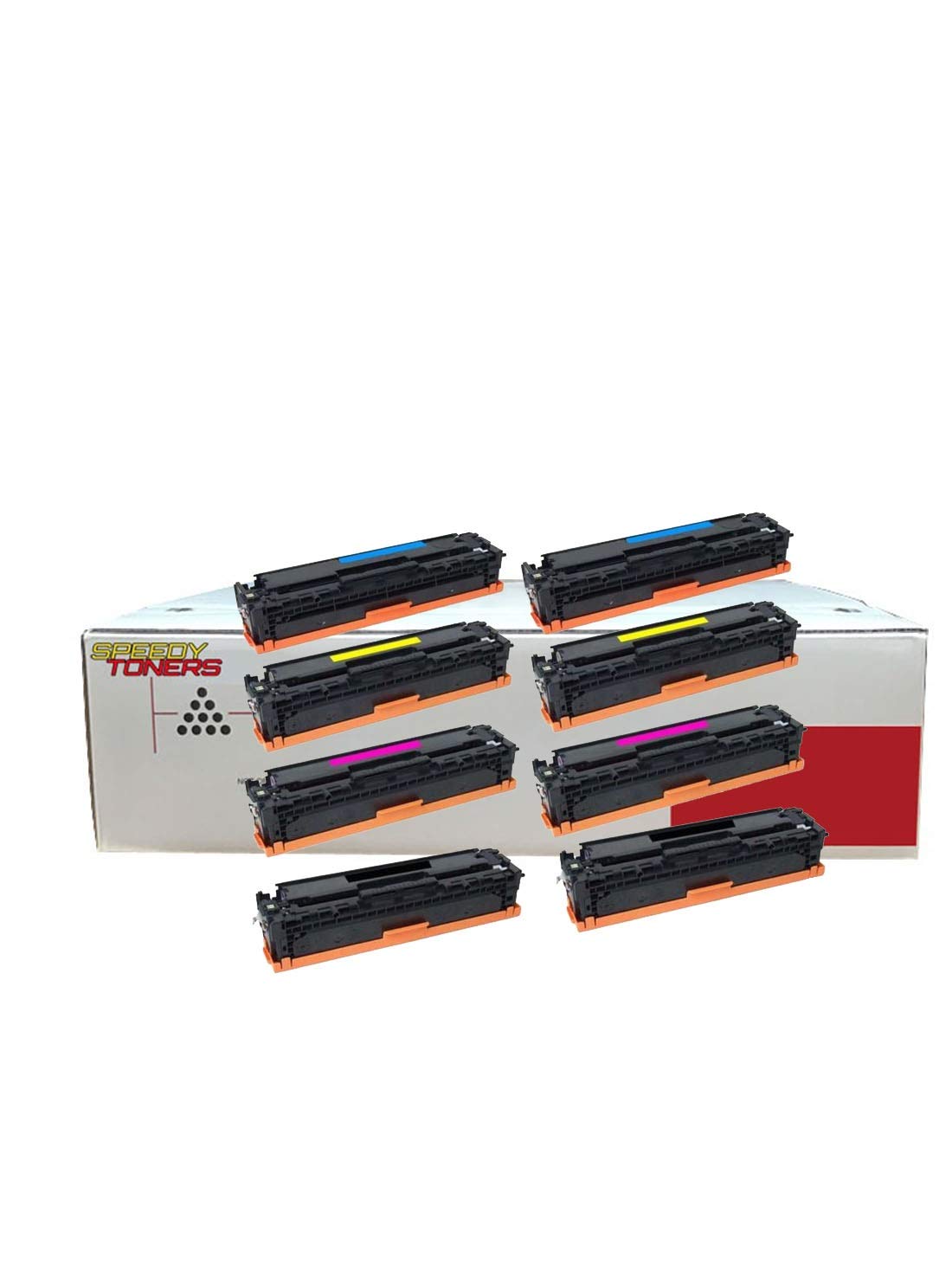 Speedy Toner 互換トナーカートリッジ HP 305A CMYK (8パック)