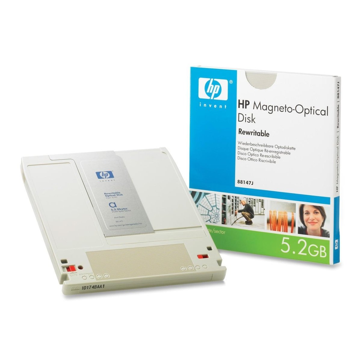 HP 88147J New Sealed 5.2ギガバイト リライタブル 光学メディア｜global研究所
