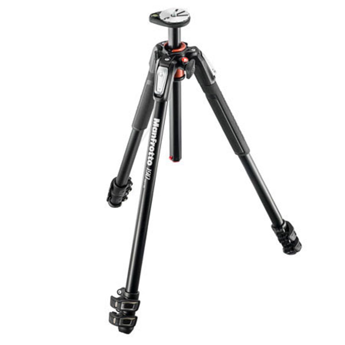 Manfrotto マンフロット カメラ 三脚 MT190XPRO3 3 Section Aluminum Tripod Legs with Q90 Column (Black)