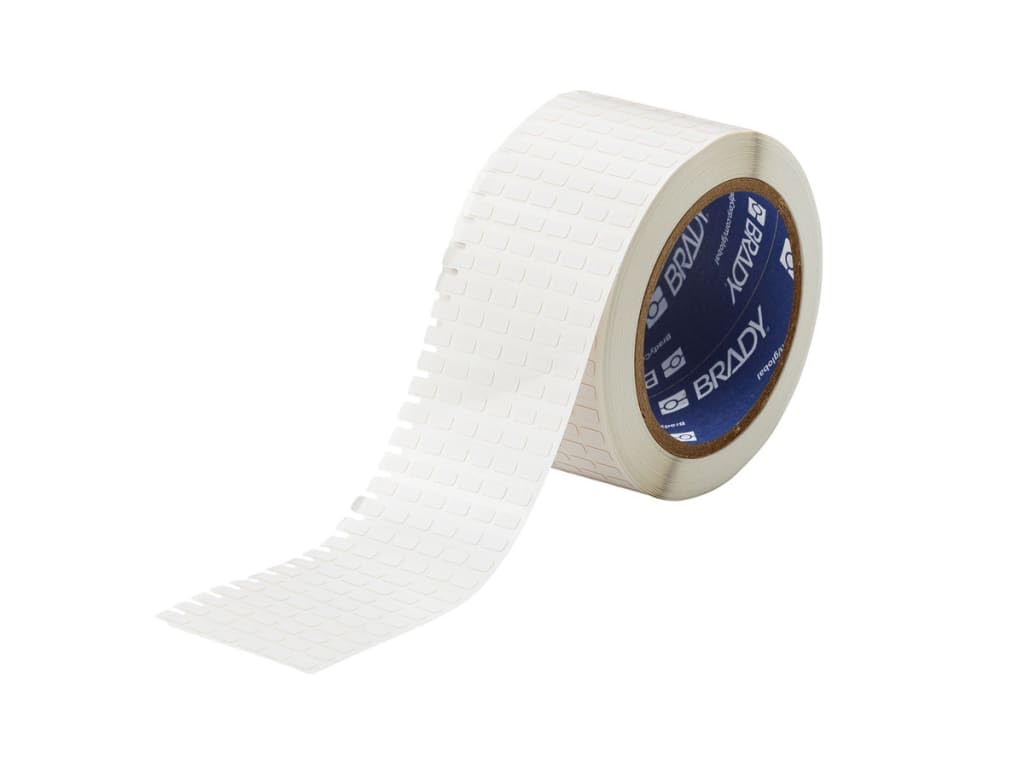 Brady THT-104-729-20 Label Low-Profile Polyimide 0.177 H x 0.315 W White 20000/Roll (Pack of 20000)｜global研究所