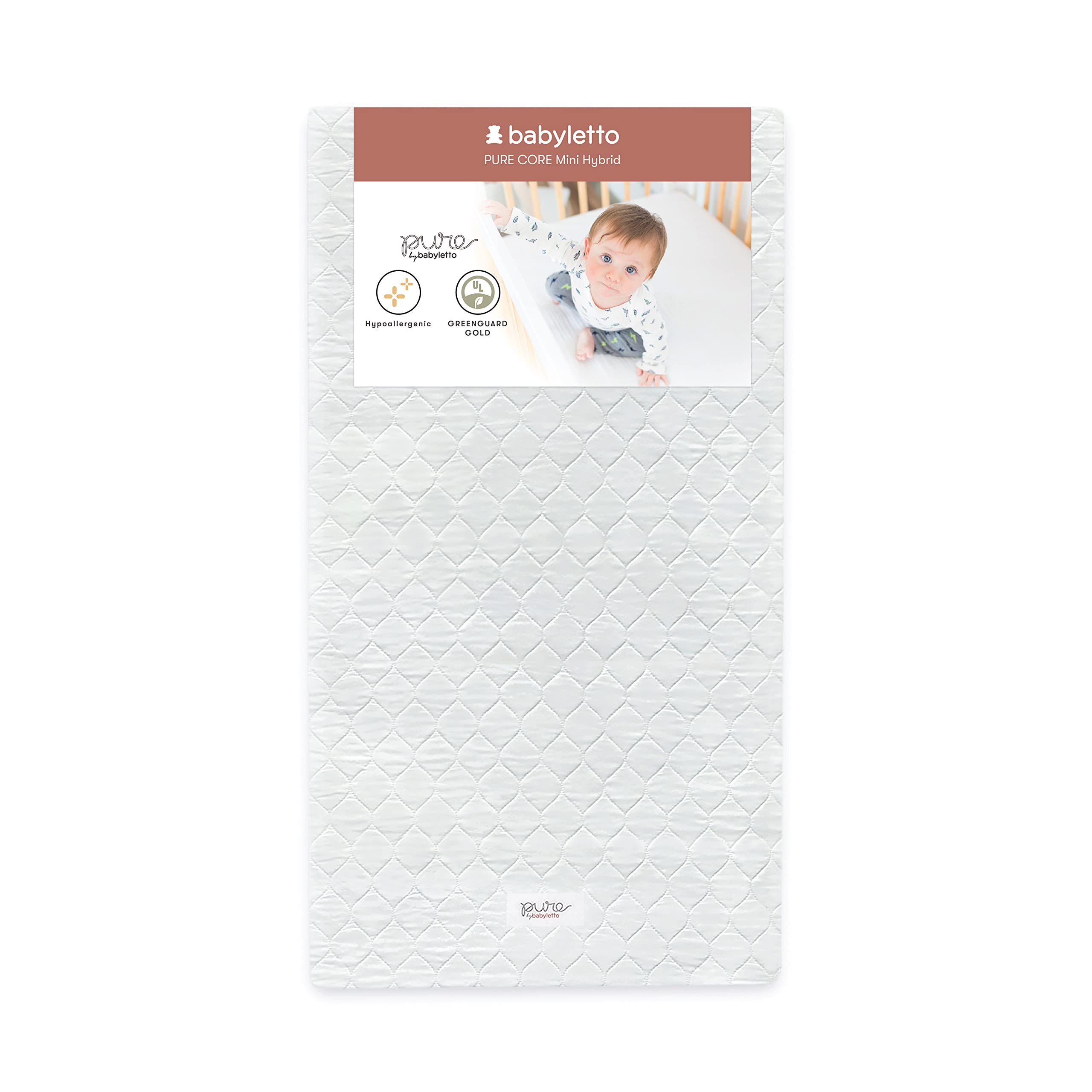 Babyletto Pure Core Crib Mattress Mini Size [並行輸入品]｜global研究所