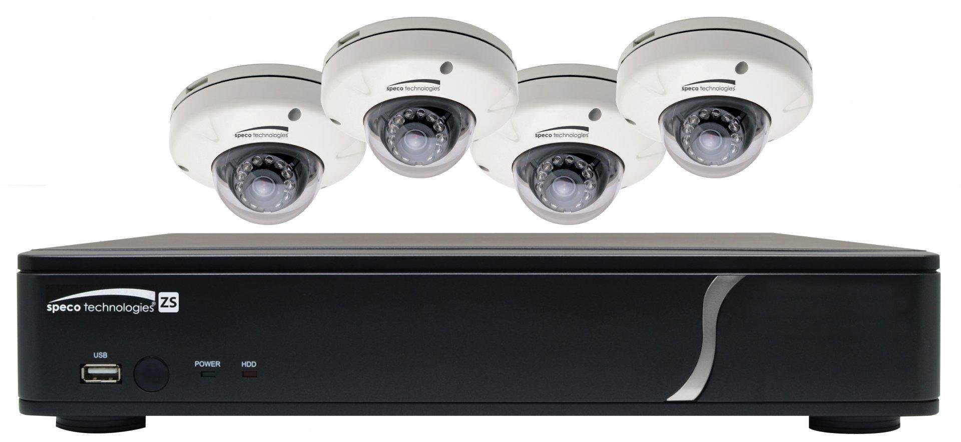 4 CH NVR 1080P 120FPS 1 TB W. 4 IR DOME｜global研究所