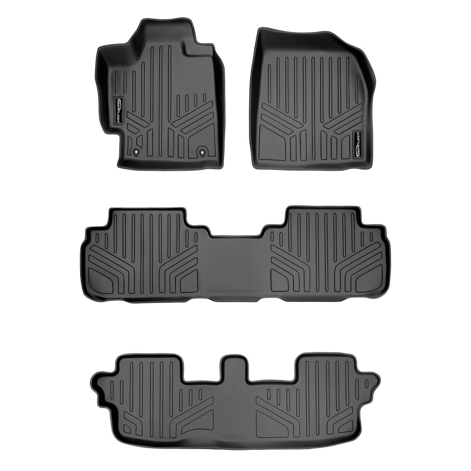 MAXLINER 立ち会い場つや消し 3列ラインドライヴ仕掛ける 2008-2013 トヨタ ハイランダー用