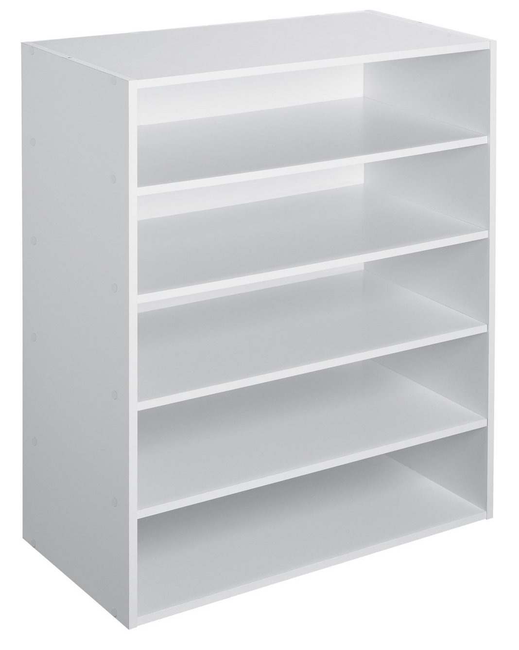 ClosetMaid 1565 Stackable 5-Shelf Organizer White by ClosetMaid｜global研究所