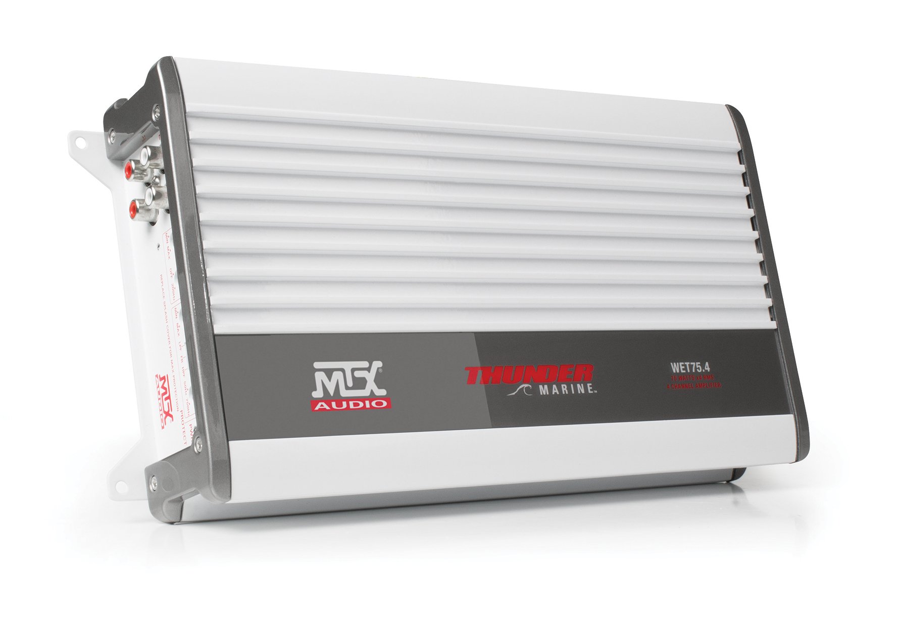 MTX Audio WET75.4 400W RMS 4-Channel Class A/B Marine Amplifier by MTX