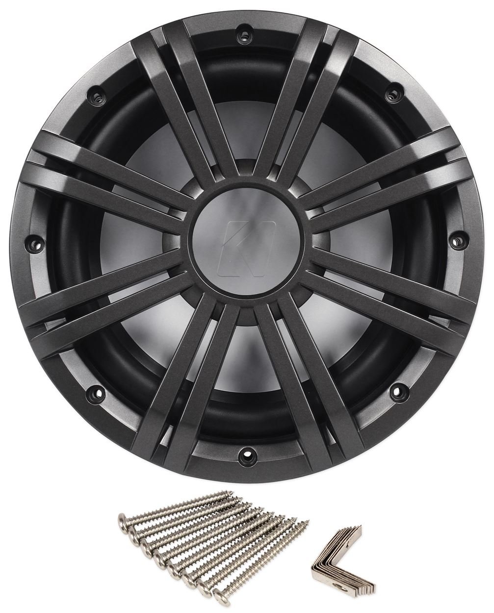 New Kicker 41KMW102LC 10 150 Watt RMS 2-Ohm Marine/Boat LED Subwoofer Sub KM10 by Kicker