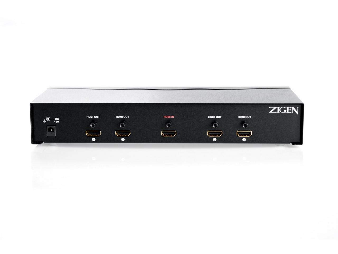 Zigen ZIG-14DA 1x4 HDMI Distribution Amplifier with 3D Support by Zigen