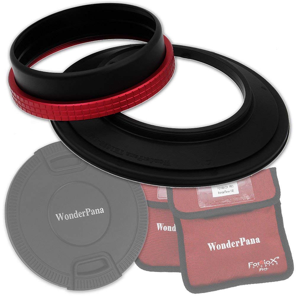 WonderPana絶対Core for Tokina 16 ? 28 mm f / 2.8 at - X Pro FXレンズ、130 mm & 150 mmアダプタリング、145 mmリングwithレンズキャップ