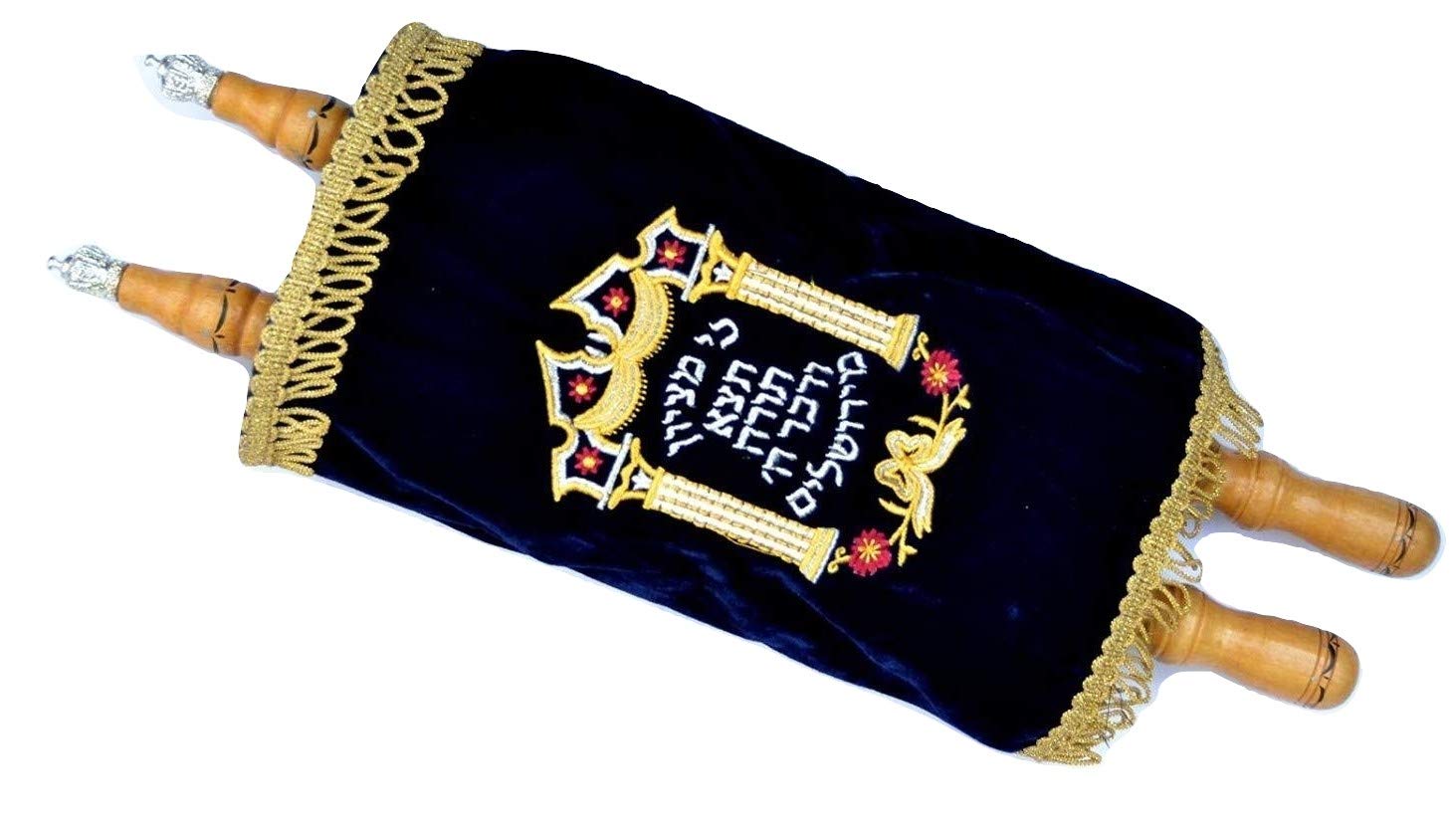 Judaica Big Sefer Torah Scroll Book ヘブライ語バイブル\u0026YAD字突き イスラエル 50珊/20- イスラエルから送りとどける プリンター・FAX用インク-PCサプライ・消耗品
