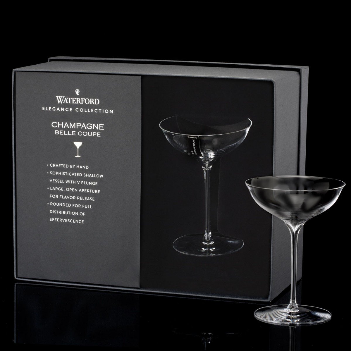 Elegance Champagne Belle Coupe (Set of 2) by Waterford