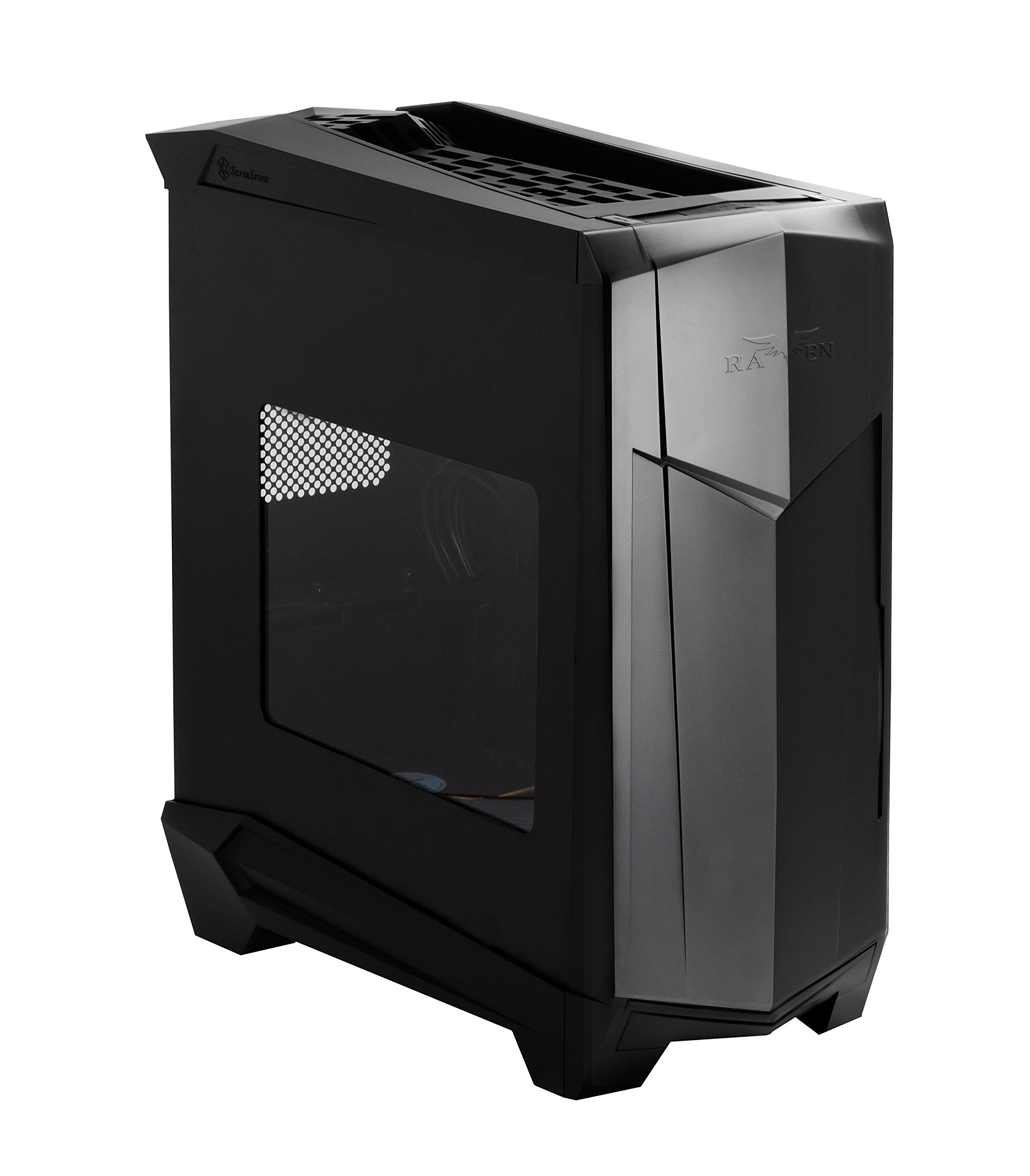 SilverStone Technology Raven RV05 90度 お母さまゲーム盤 マウント SSI-CEB/ATX/Micro-ATX 電子計算機容れもの 姿勢風窓ダイアログボックス付き添い人 SST-RV05B-W PCサプライ・消耗品-インクカートリッジ-プリンター・FAX用インク