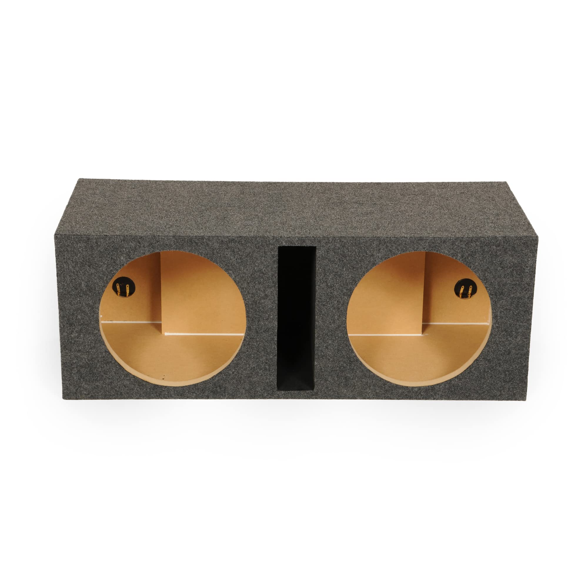 Q Power Dual 12 in. Vented Unloaded Box - BASS12V