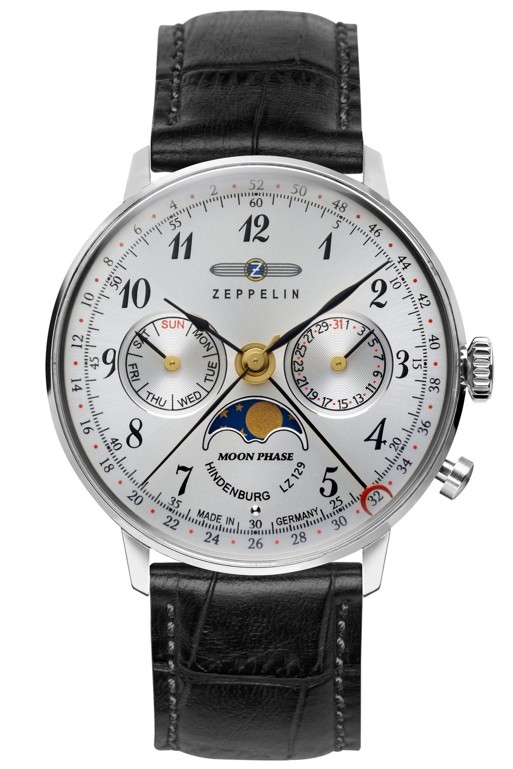 (ツェッペリン) Zeppelin Zeppelin hindenburgh 女性用 アナログ表示 クオーツ ?表 同 ステンレス鋼 ?子 7037M-1 [並行輸入品]