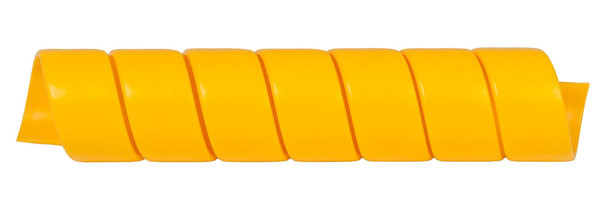 Spiral Wrap Hose Protector 1.0 OD 100' Length Yellow by Safe-Spiral