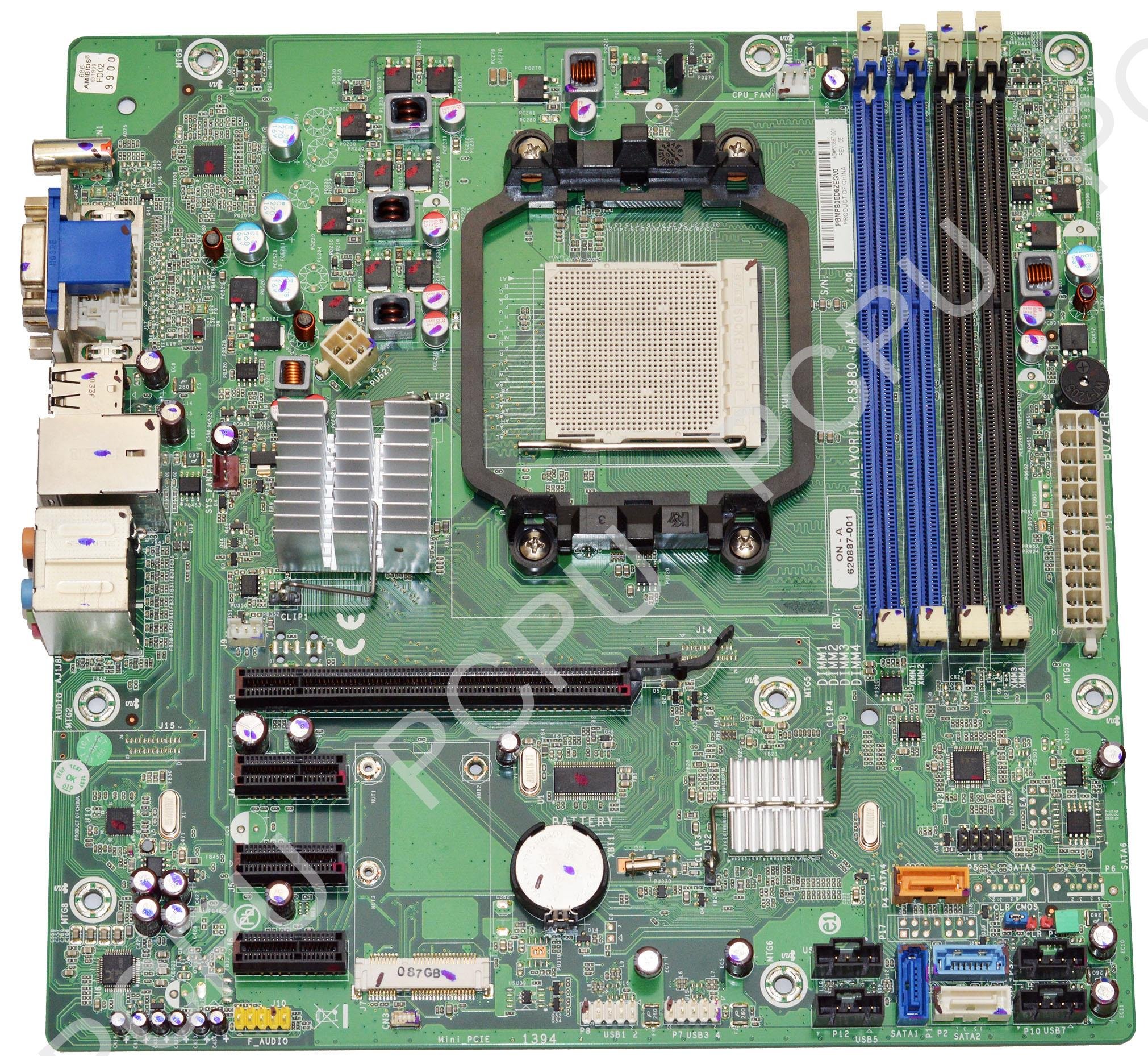 HP PAVILION 620887-001 ALVORIX RS880 785G SB710 SOCKET AM3 DDR3 MOTHERBOARD USA プリンター・FAX用インク-インクカートリッジ-パソコン・周辺機器