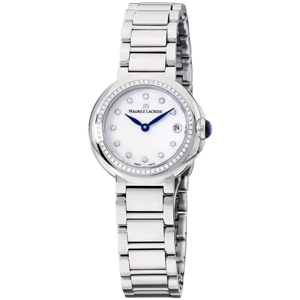 Maurice Lacroix Women's Fiaba Diamond 28mm Steel Bracelet & Case Swiss Quartz Watch FA1003-SD502-170-1|global研究所