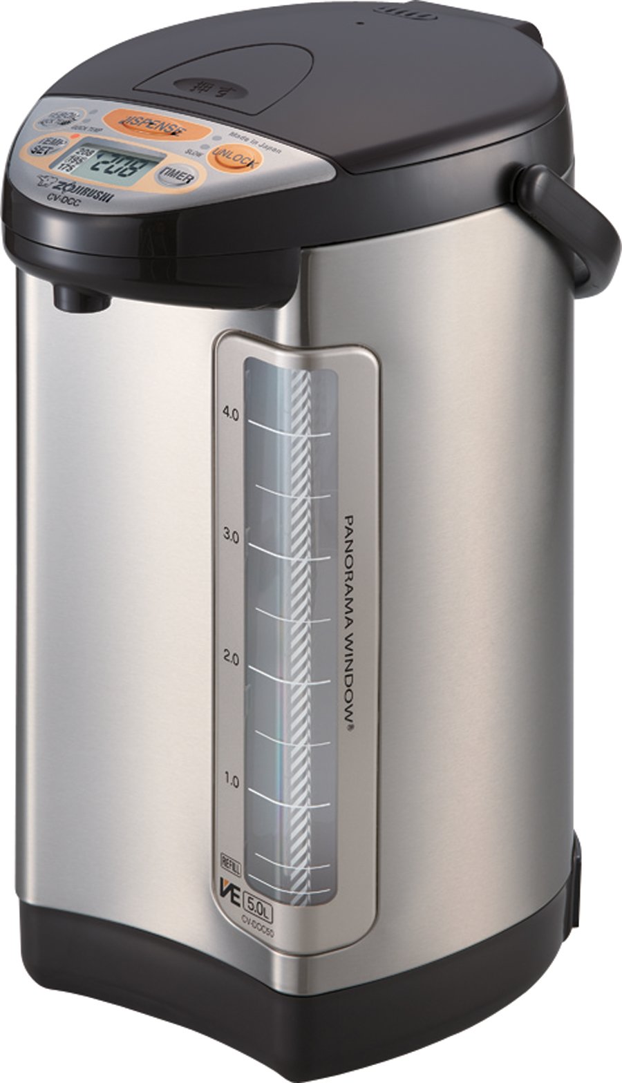 Zojirushi America Corporation CV-DCC50XT VE Hybrid Water Boiler and Warmer  5-Liter  Stainless Dark Brown by Zojirushi