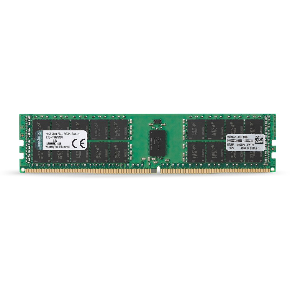 キングストン Kingston Lenovo ThinkServer/ThinkStation用増設メモリ DDR4-2133(PC4-17000) 16GB ECC Registered DIMM KTL-TS421/16G 永久保証