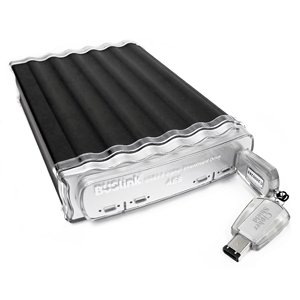 BUSlink CipherShield FIPS 140-2 気泡管水準器2 HIPAA 512ビット AES USB 3.0/eSATA ハードウエア記号化外後ばらいデスクトップハードドライブ (8結核症)