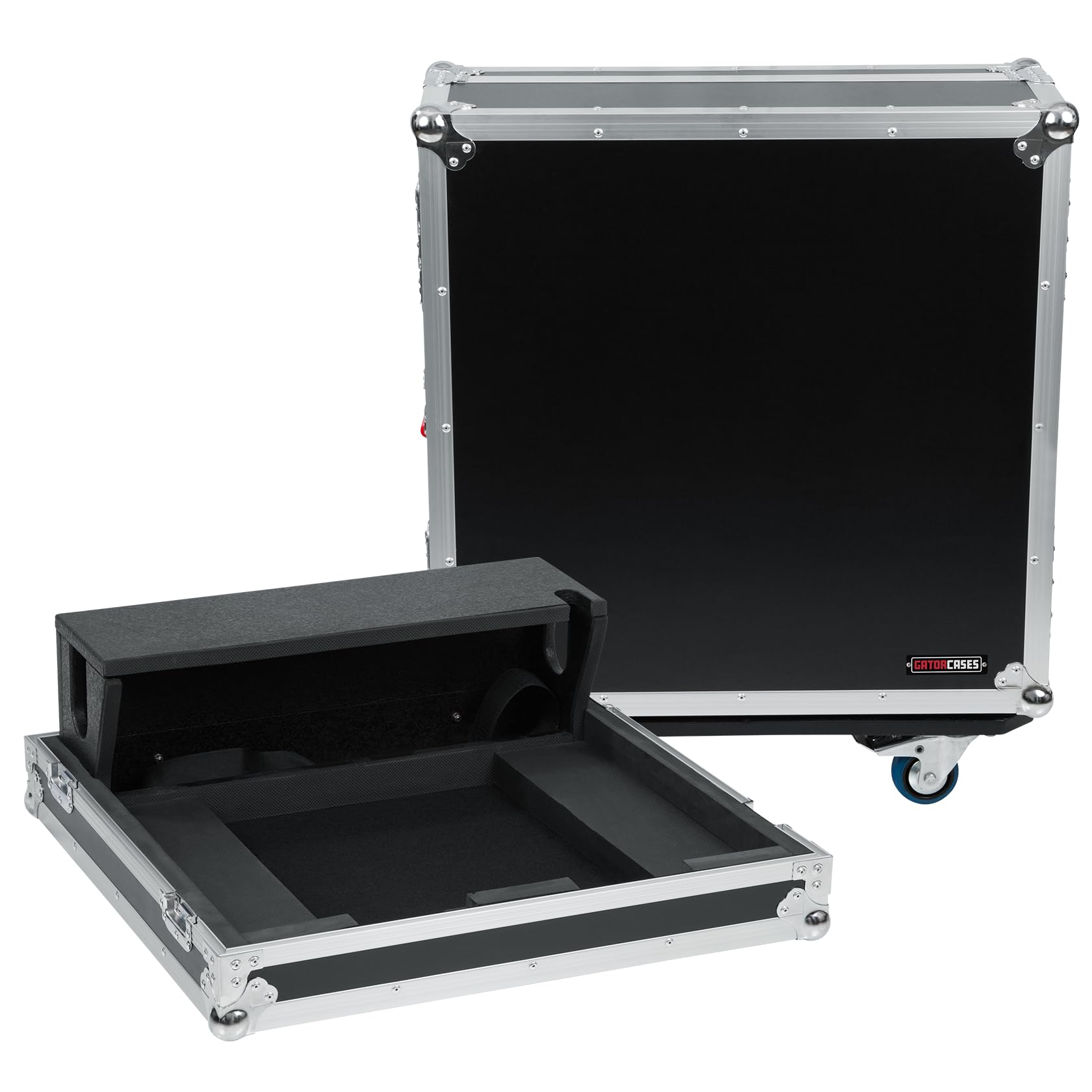 Gator Casesツアーシリーズg-tourqu24 Doghouseスタイルケースfor a & H qu24ミキサー|global研究所