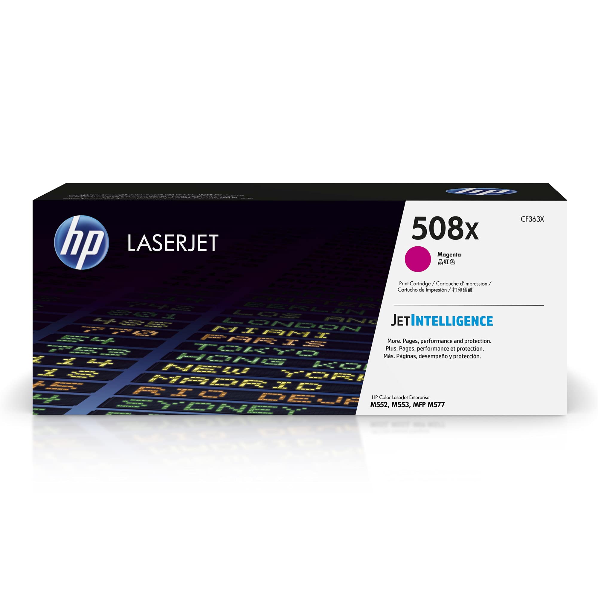 日本HP 508Xマゼンタ(大静電容量)トナーカートリッジ CF363X [並行輸入品]