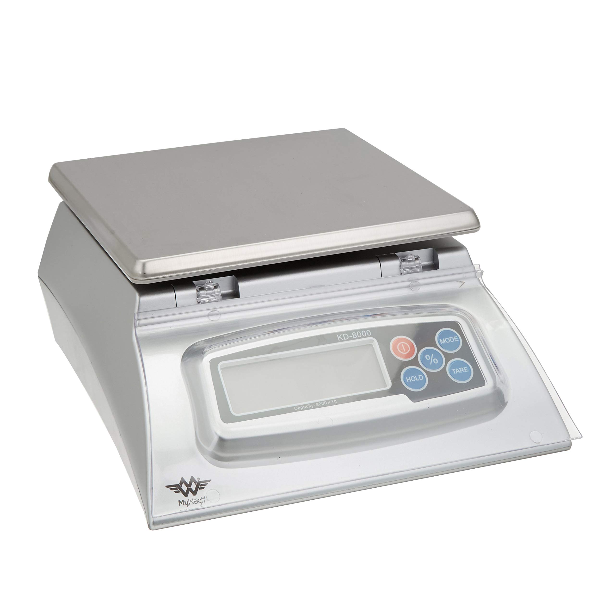 My Weigh Baker\u0027s Percentage Kitchen Scale  Plastic  Silver by My Weigh