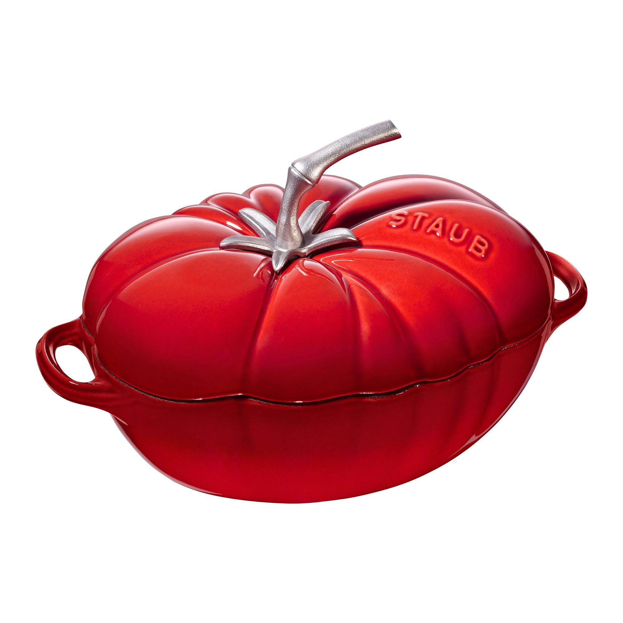 staub ストウブ 「 トマト ココット チェリー 25cm 」 両手 ホーロー 鍋 IH対応 【日本正規販売品】 La Cocotte Special Shape 40511-774