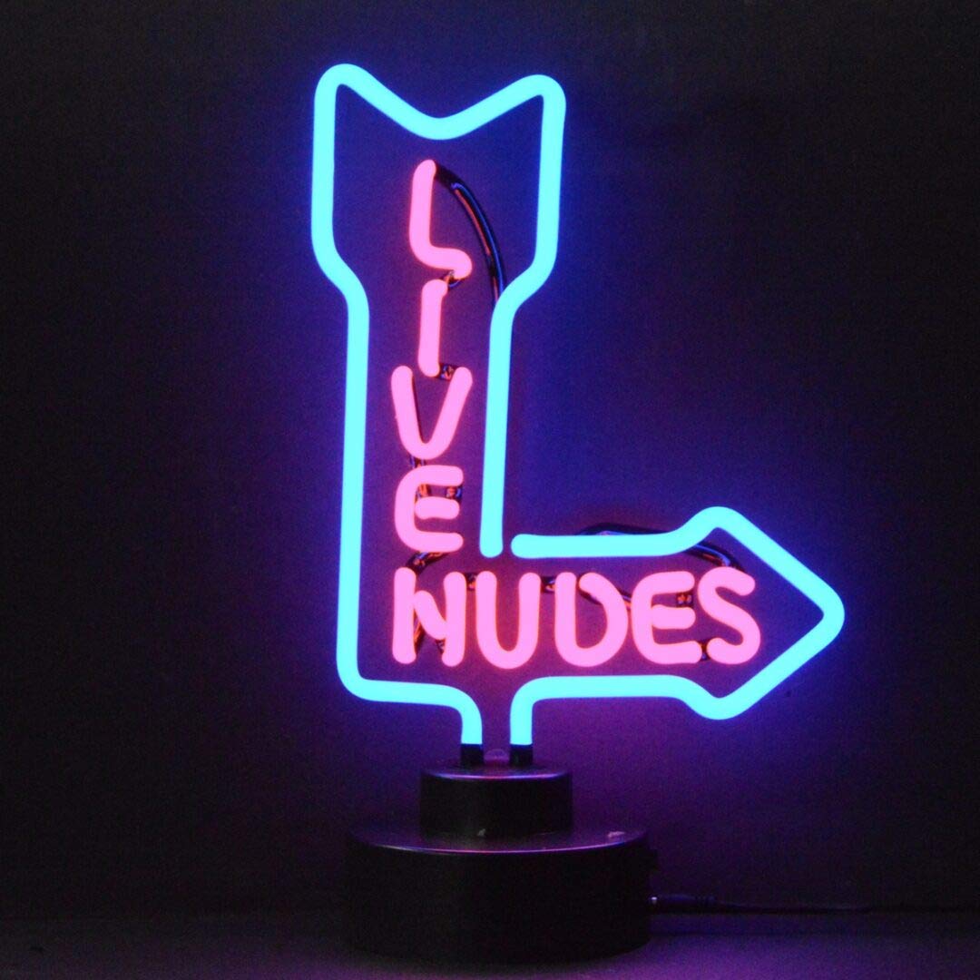 Neonetics 5NUDE Live Nudes Neon Sign by Neonetics｜global研究所