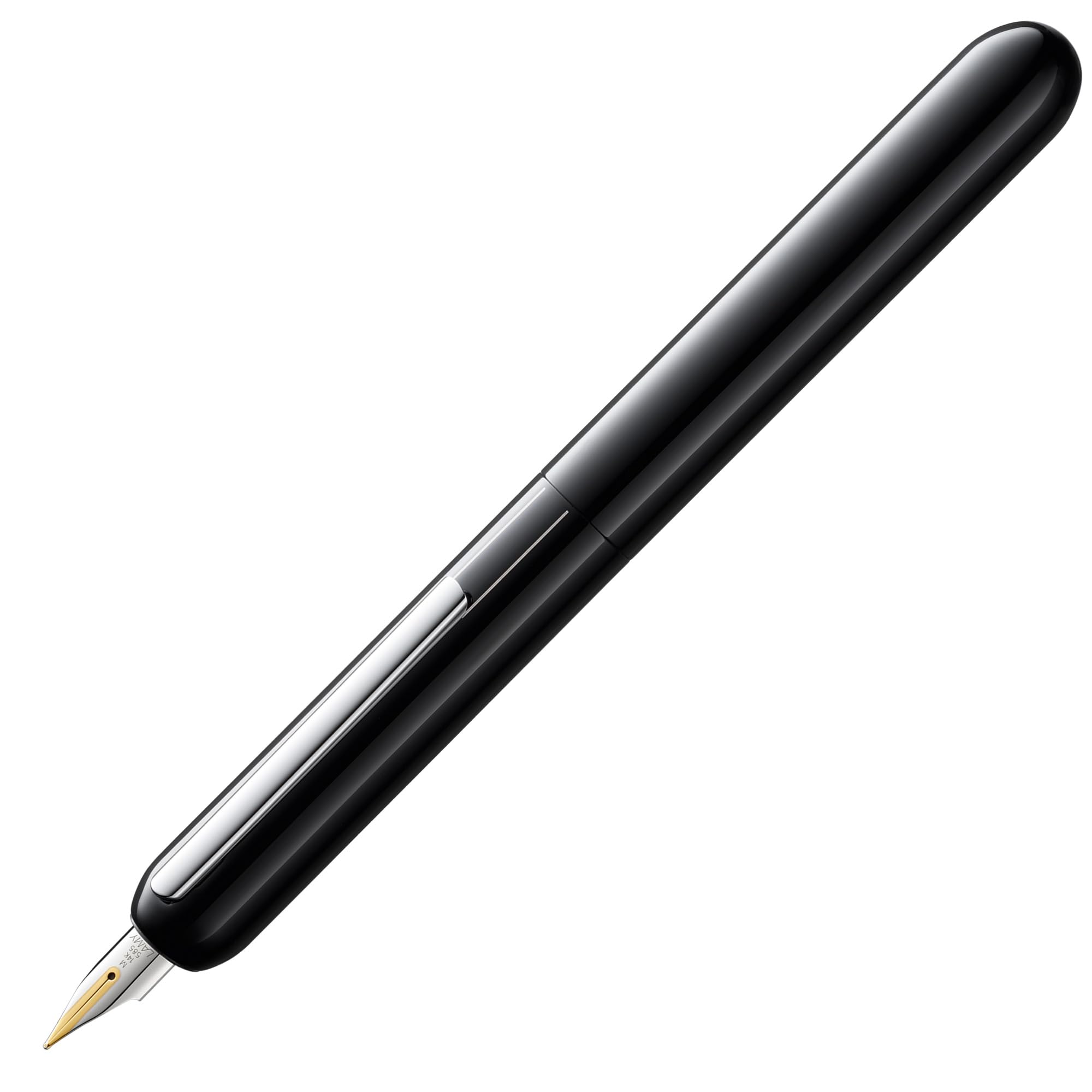LAMY（ラミー）dialog ダイアログ ピアノブラック 万年筆 黒 - 特許取得済 キャップレス ツイスト式の万年筆 14金ペン先 部分的にプラチナコーティング 細（F） - ブルーインクカートリッジ（LAMY T 10）付属｜global研究所