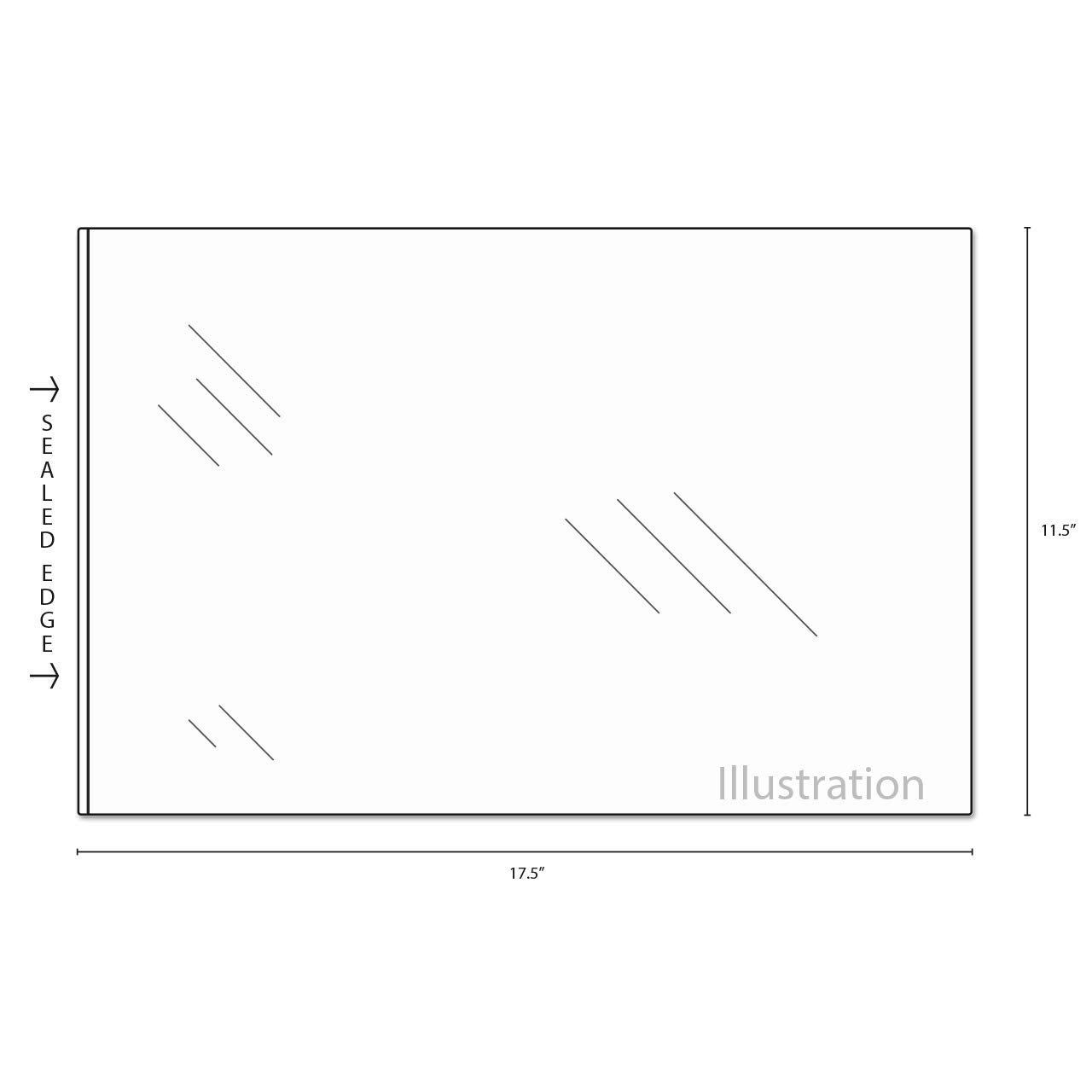 11x17 Tabloid Lamination Pouch 11.5 x 17.5 Inches Clear (553605) by 11x17｜global研究所