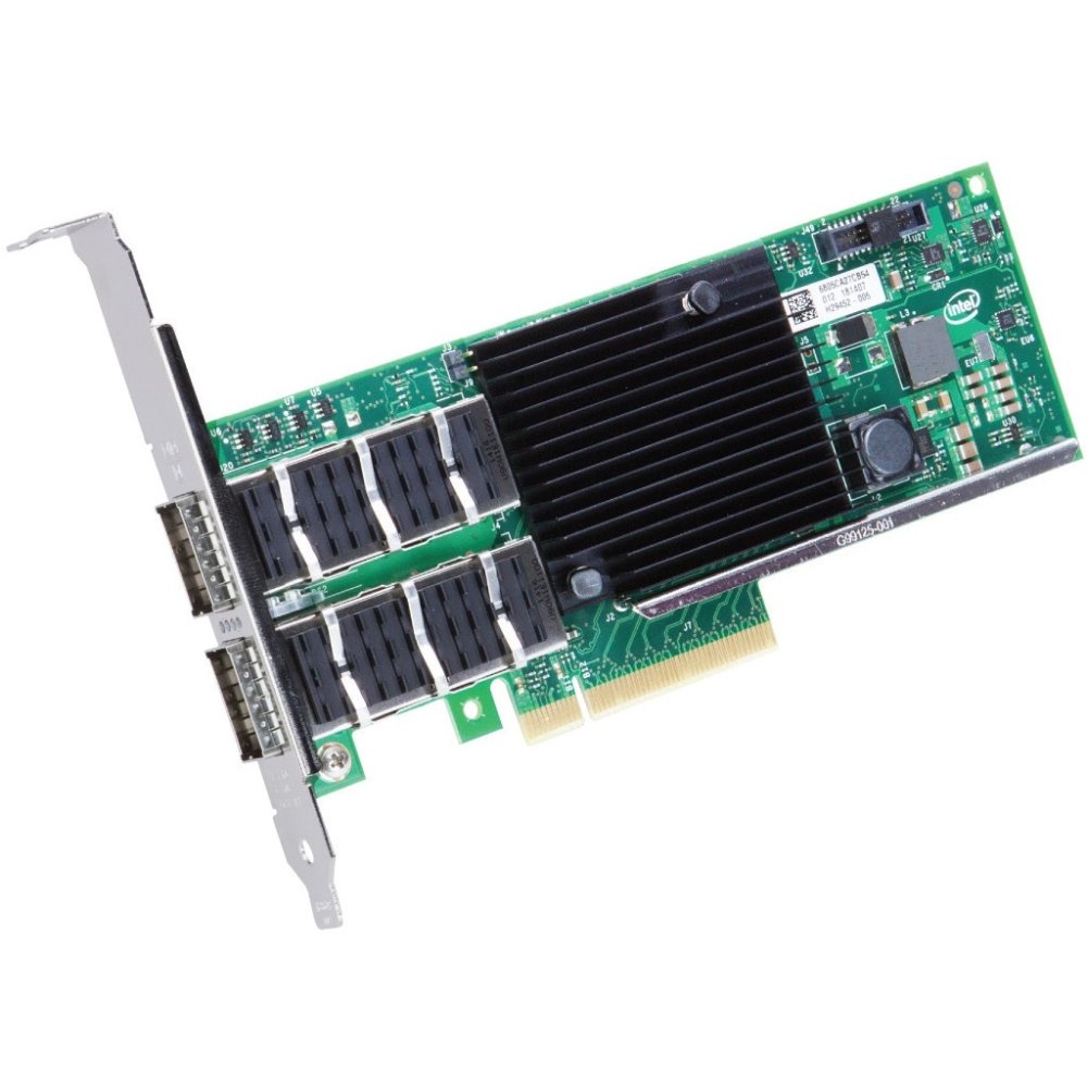 Intel XL710QDA2BLK イーサネット コンバージド ネットワークアダプター XL710-QDA2 - ネットワークアダプター - PCI Express 3.0 x8 ロープロファイル - 40ギガビット QSFP+ x 2｜global研究所