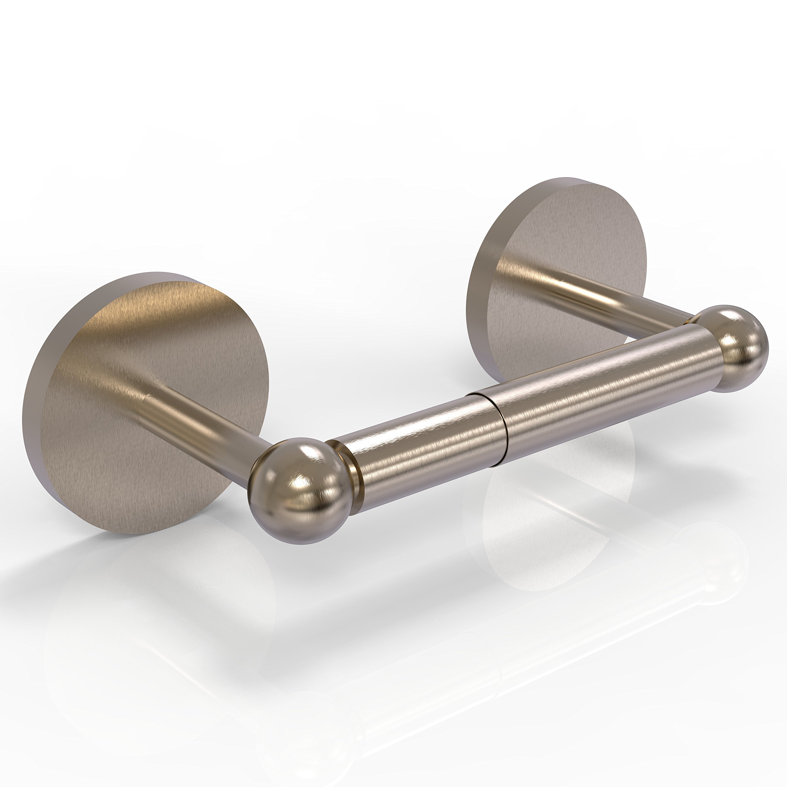 Allied Brass P1024-PEW Prestige Skyline Collection 2 Post Tissue Toilet Paper Holder  Antique Pewter