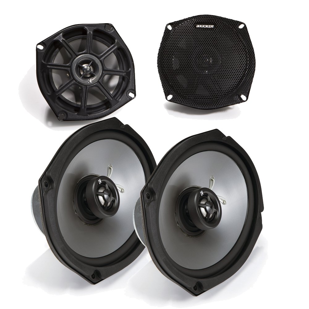 Kicker Motorcycle 5.25インチと6x9スピーカーパッケージ 2オームバージョン｜global研究所 57,113円