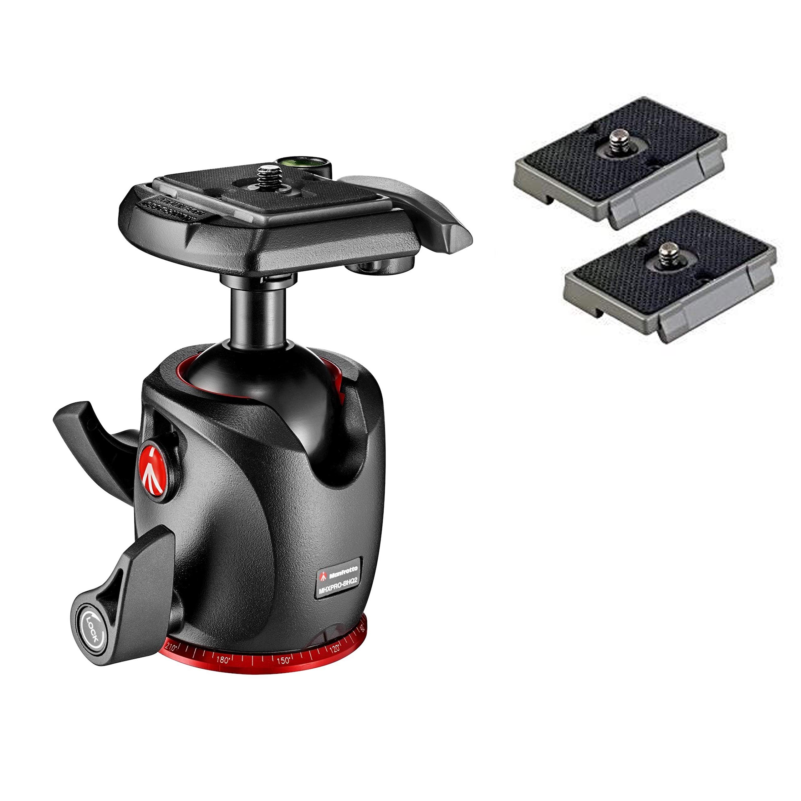 Manfrotto XPROマグネシウムボールヘッド2つIvation rc2急速接続アダプタの交換用クイックリリースプレート｜global研究所