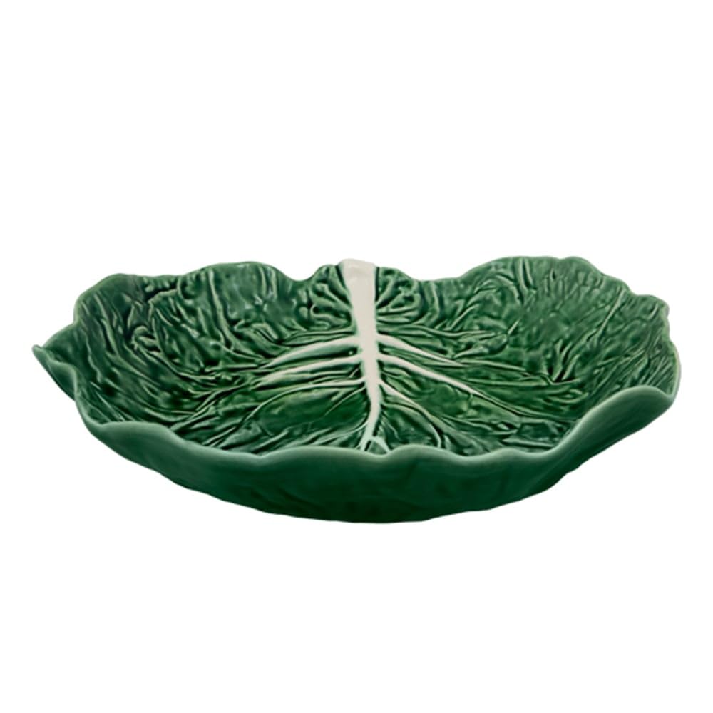 Bordallo Pinheiro CabbageグリーンサラダServing Bowl