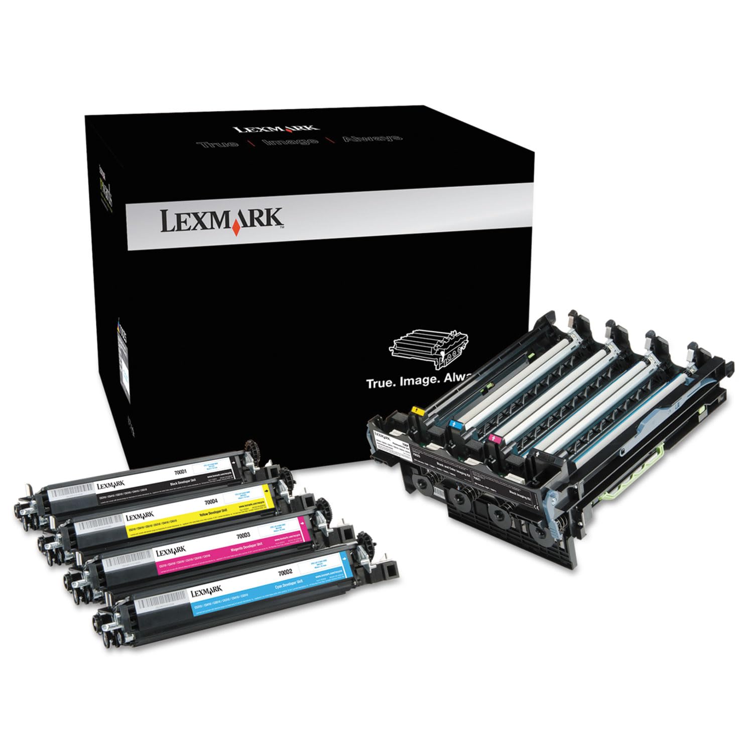 LEX70C0Z50 - Lexmark 700Z5 Black and color Imaging Kit by Lexmark|global研究所