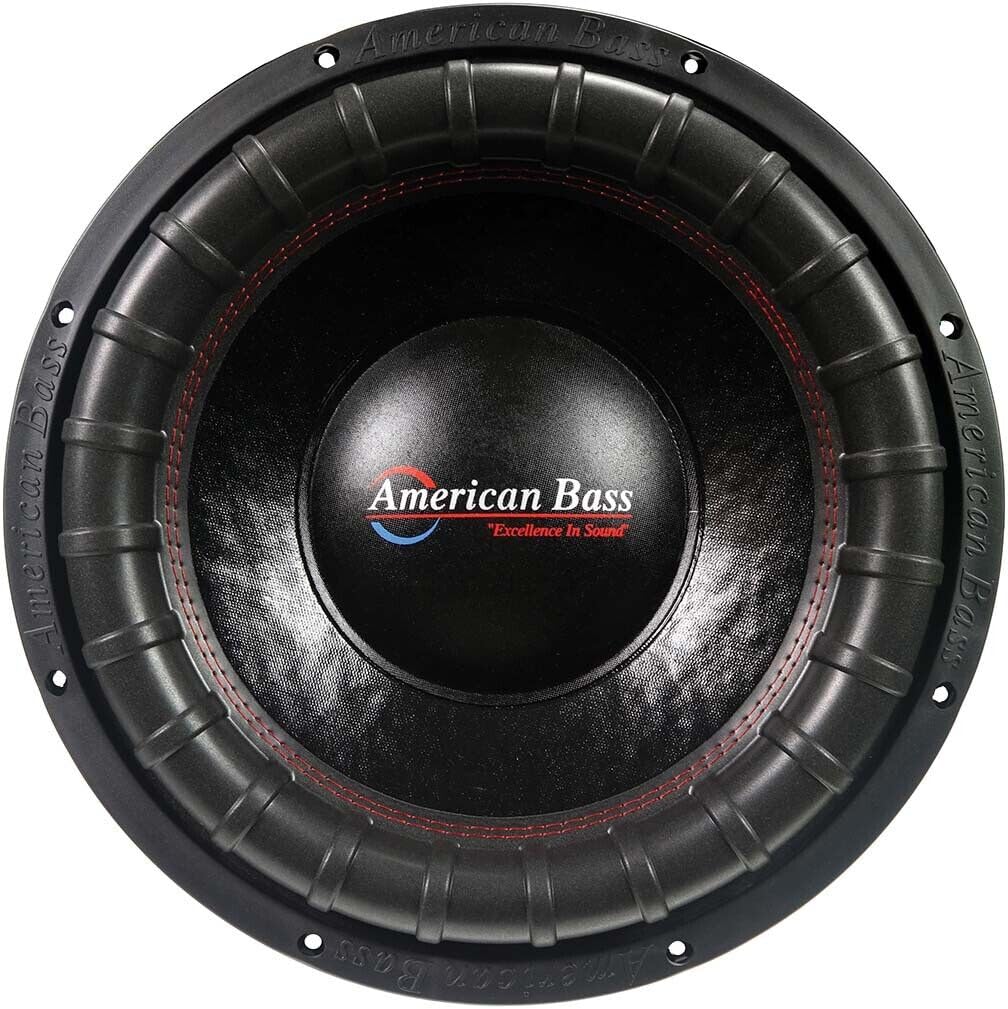American Bass ELITE1544 エリート続きもの 15in サブウーファー 1200 RMS 2400 Peak 3in ボイスコイルウーファー