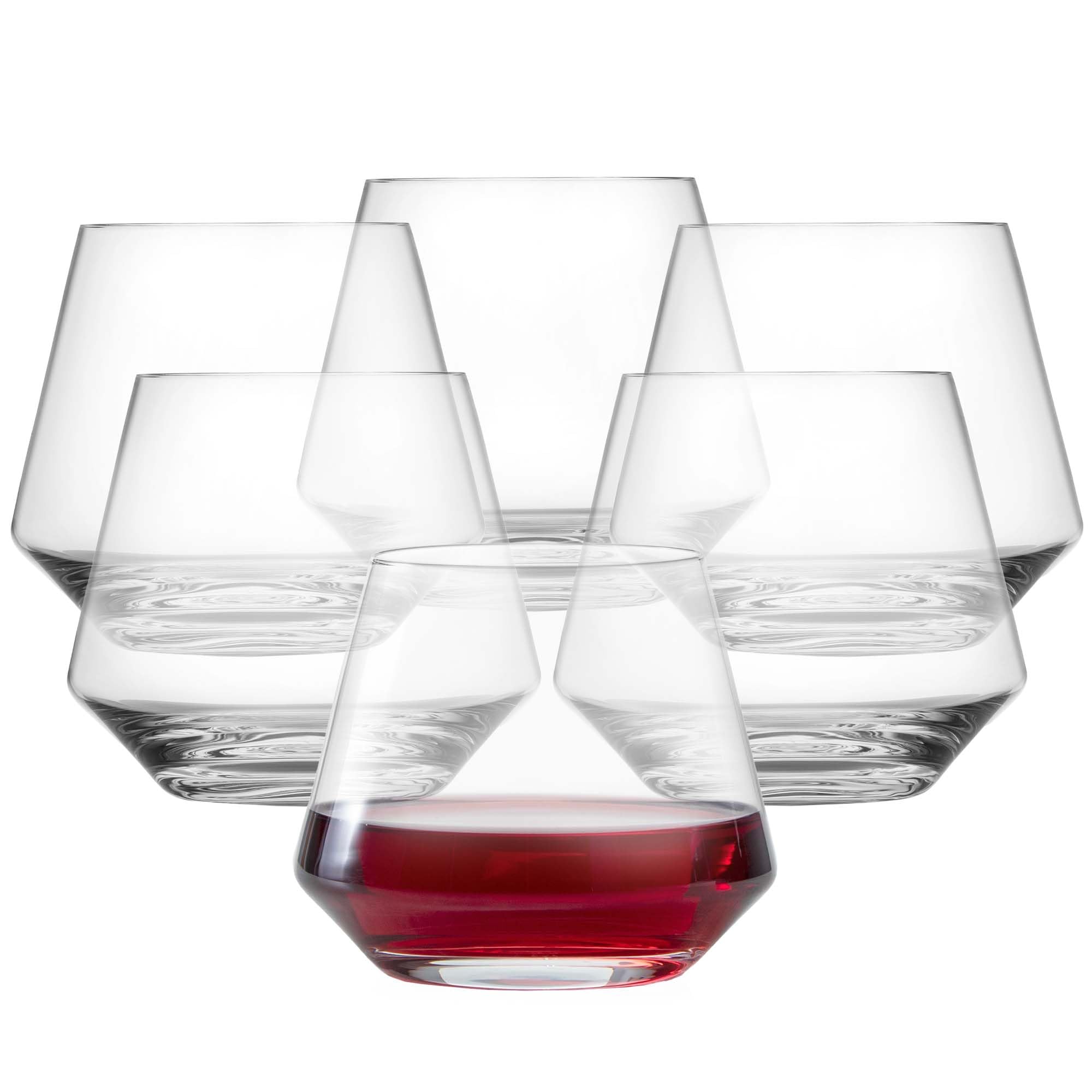 Schott Zwiesel トライタン製脚なしクリスタルワイングラス ピュアバーウェアコレクション 18.5オンス 6個セット Set of 6 クリア 0026.119066｜global研究所 19,885円