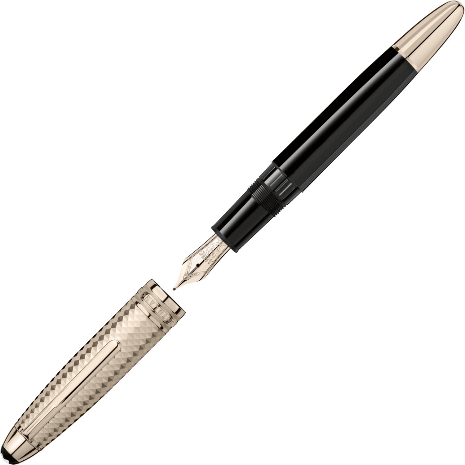 Montblanc Meisterst?ckソリティアDou? Geometric Dimension Legrand噴水ペン|global研究所