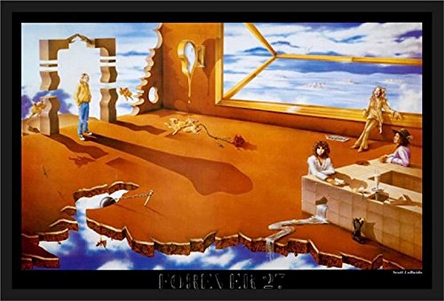 buyartforless フレーム入りフォーエバー 27インチ Scott Lobaido作 アートプリントポスター 36インチ x 24インチ マルチカラー