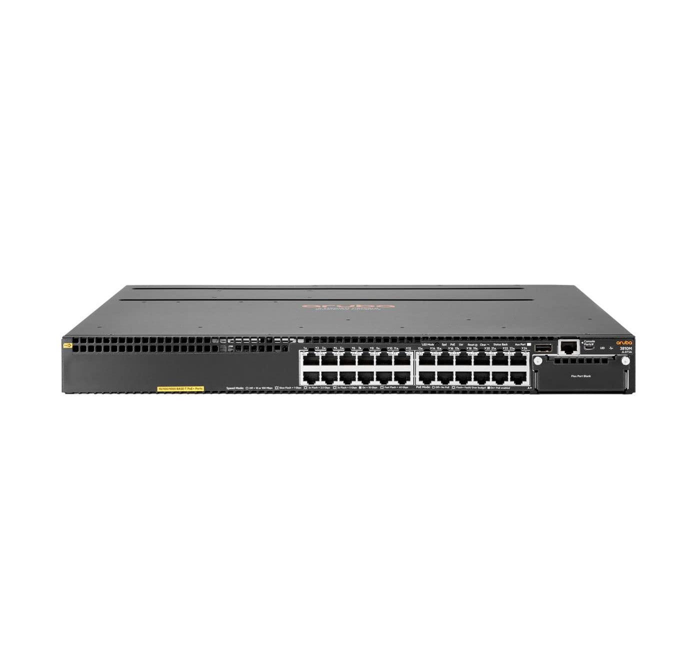 日本ヒューレットパッカード HPE Aruba 3810M 24G PoE+ 1slot Switch JL073A|global研究所