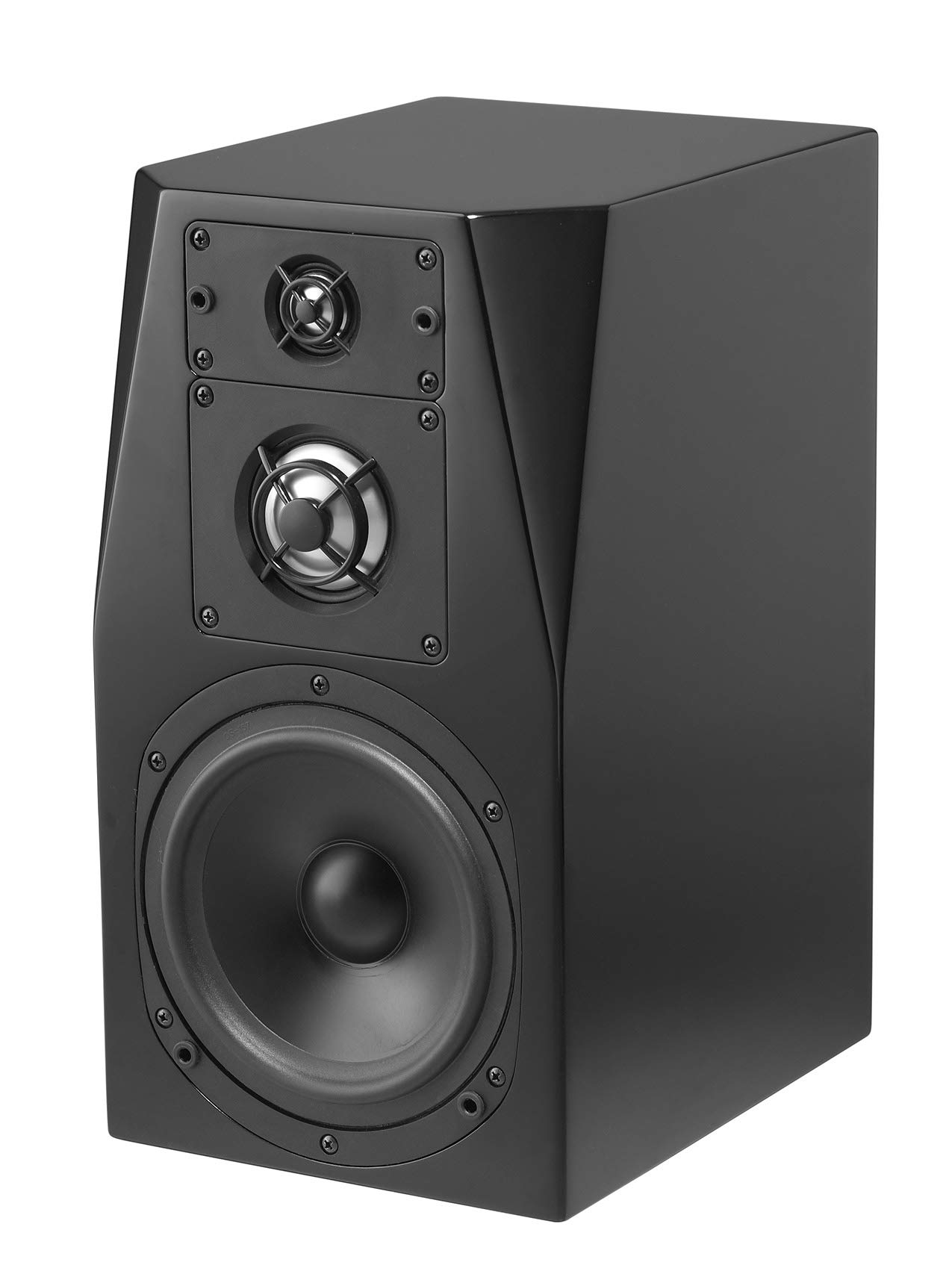 NHT C Series C-3 3-Way Bookshelf Speaker (Single) - High Gloss Black by NHT Audio