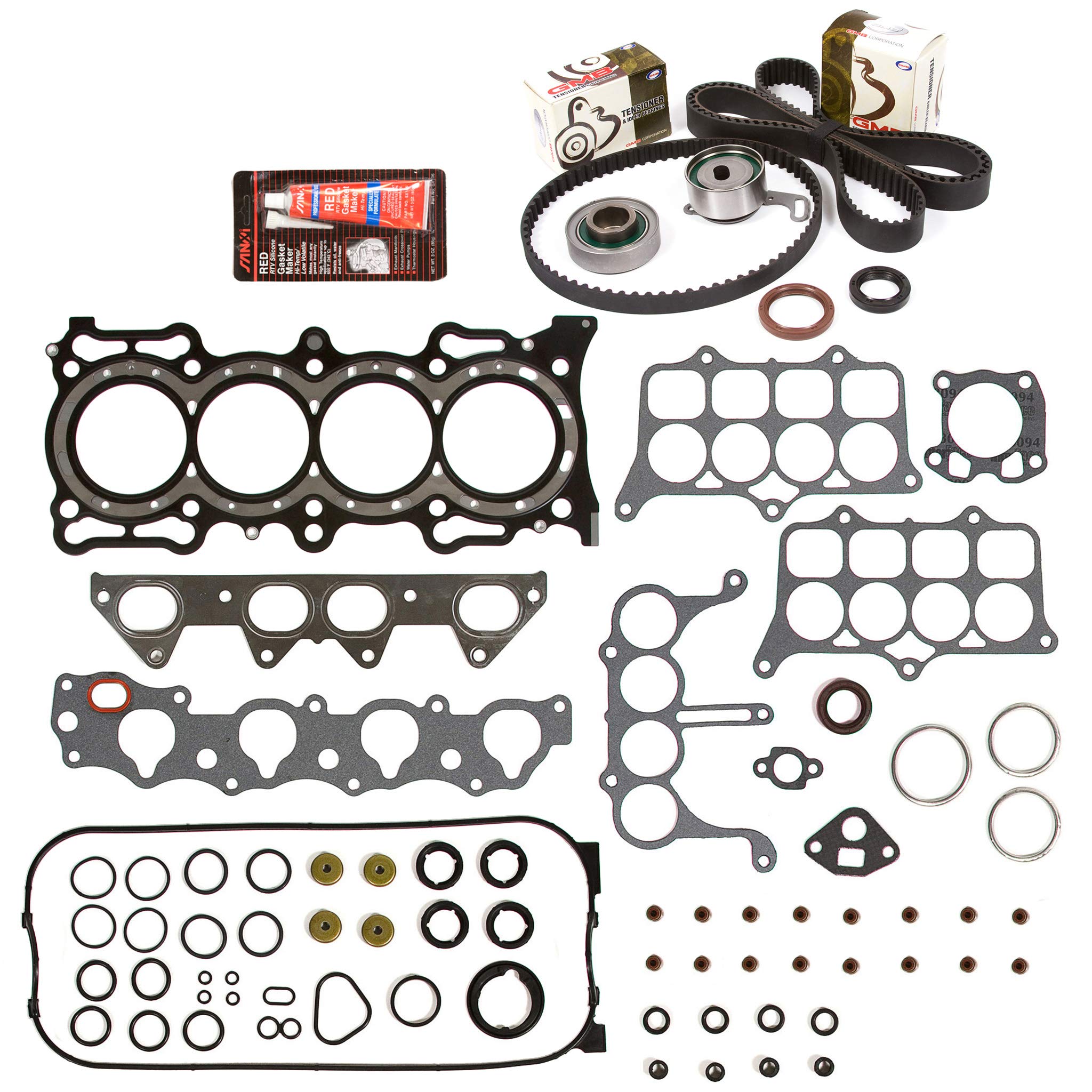 Evergreen hstbk4020ヘッドガスケットセットタイミングベルトキット94 ? 97 Honda Accord Oasis Odyssey 2.2 F22b2 F22b6