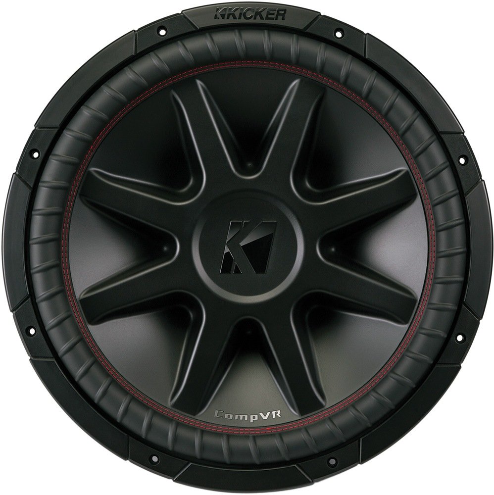 Kicker CompVR CVR152 (43CVR152) 1000W Peak (500W RMS) 15 CompVR Series Dual 2-Ohm Car Subwoofer by Kicker