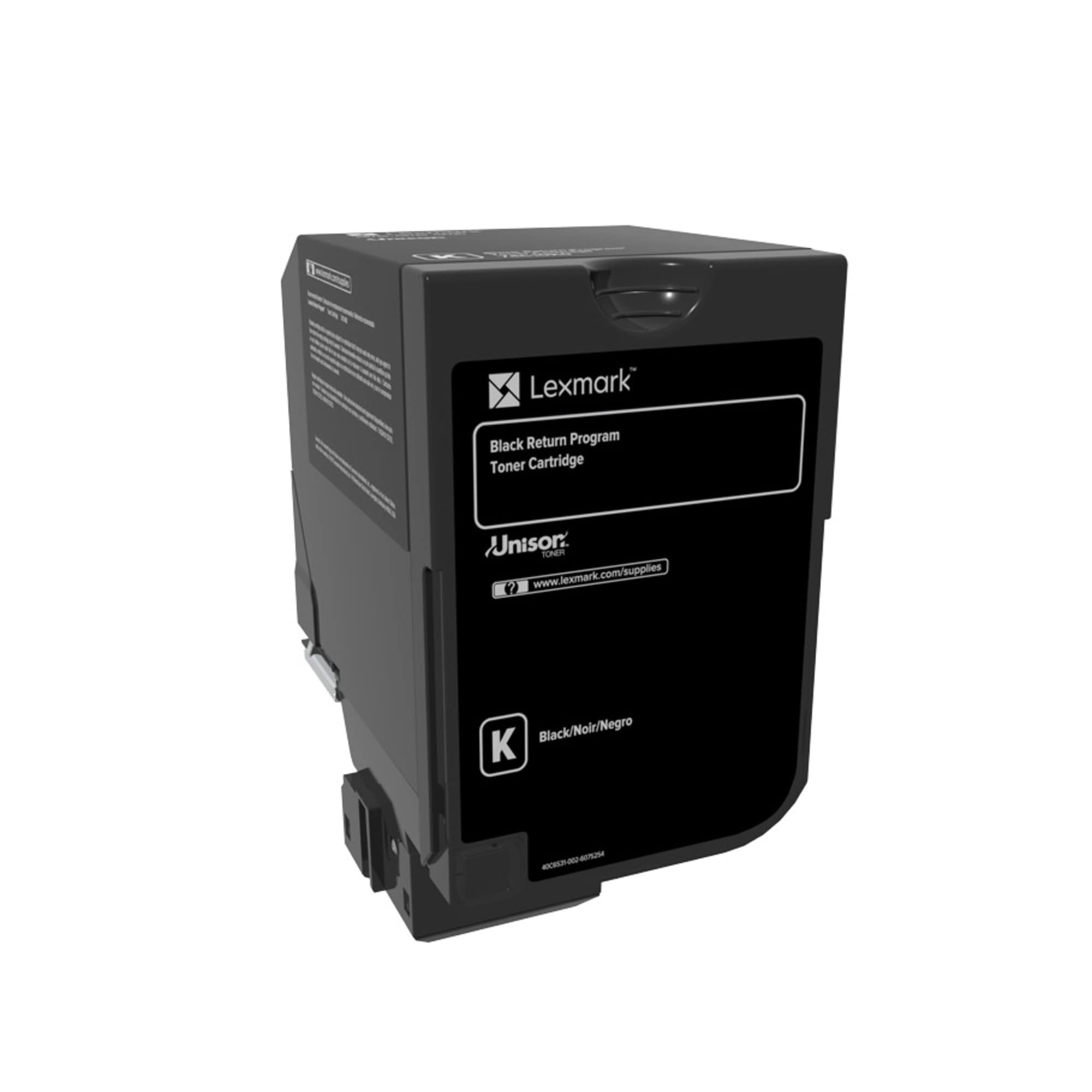 Lexmark - Black - original - toner cartridge LCCP LRP - for Lexmark CS720de CS720dte CS725de CS725dte CX725de CX725dhe CX725dthe