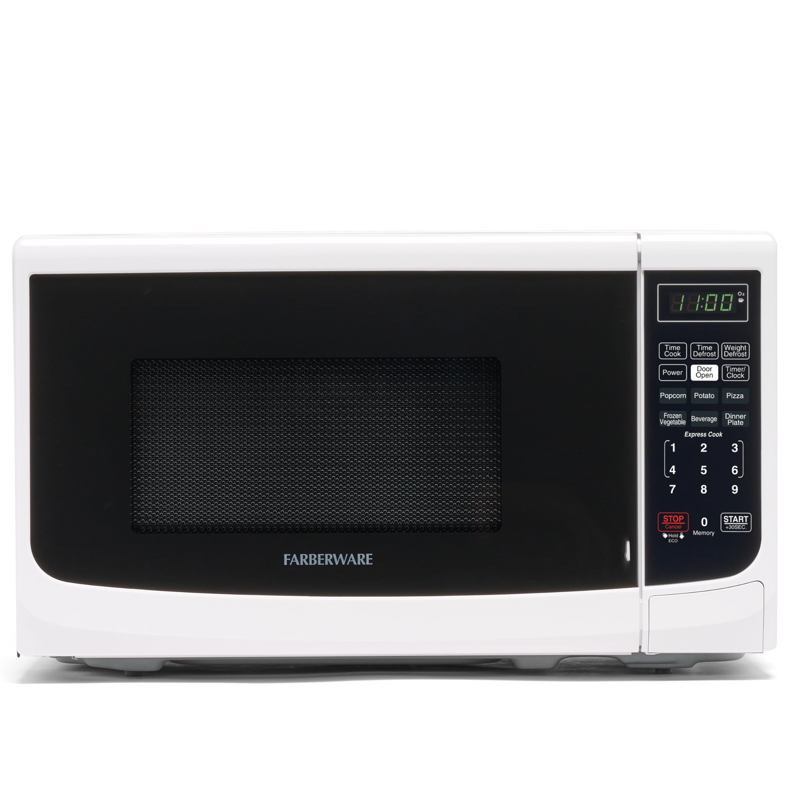 Farberware FMO07ABTWHA Classic 700W Microwave Oven 0.7 cu. ft. White by Farberware