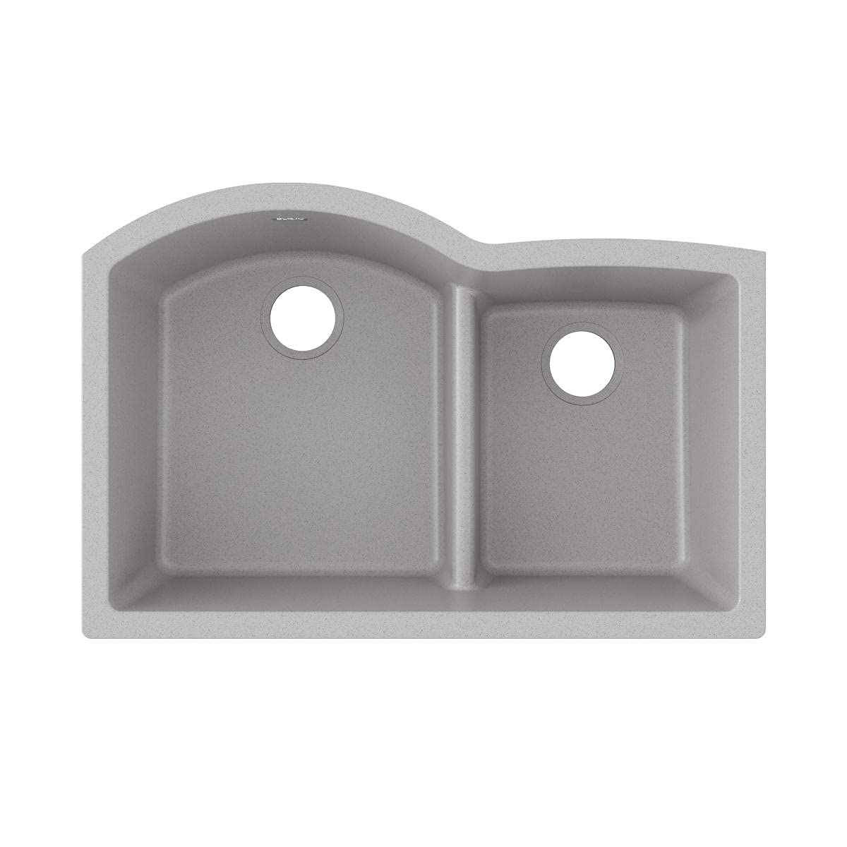 エルケイQuartzクラシックelghu3322rオフセット60 / 40ダブルボウルアンダーマウントシンク 1 ELGHU3322RGS0 1|global研究所